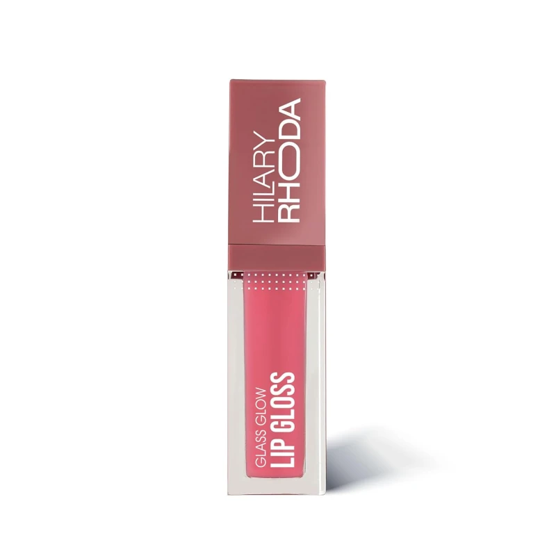 Hilary Rhoda Glass Glow Lip Gloss | Nourishing & Hydrating Lip Gloss | Sheer Coverage | High Shine | Juicy & Plump Lips | Glides on Smoothly | 5ml (Oh So Mauve - Shade 04) - Thumbnail 7